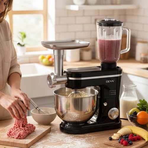 عجانة كهربائية DENX DX3201 متعددة الوظائف 1500 واط...