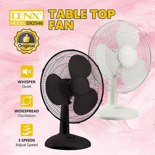 مروحة طاولة بثلاث سرعات مختلفة للمنزل والمكتب