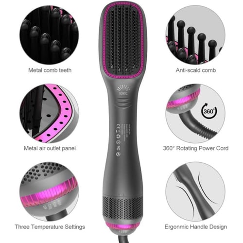 الفرشاة السشوار 3 في 1 بقوة 1200 واط مع ثلاث إعداد...