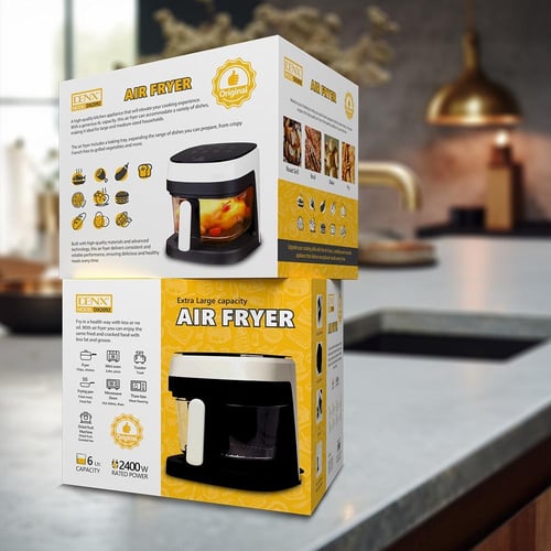 المقلاة الهوائية DENX DX2092 بقوة 2400 واط وسعة 6...