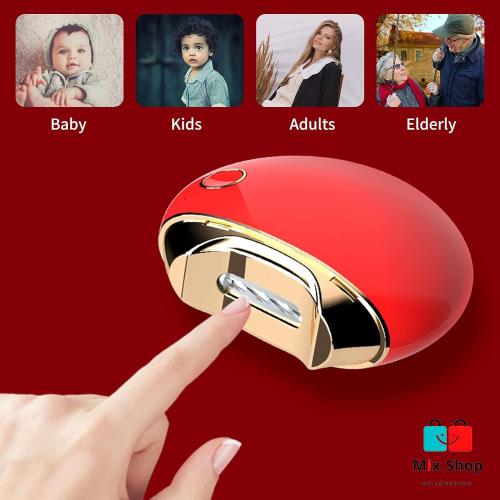 مبرد اظافر كهربائي لتشذيب اظافر الاطفال مع بطارية...