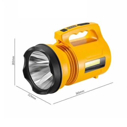 كشاف يدوي W5207-2 مع إضاءة RGB متعددة الألوان مقاو...