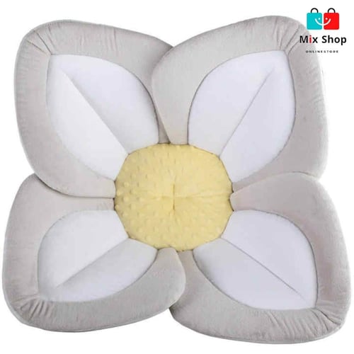 مقعد الاستحمام للأطفال على شكل زهرة لوتس متفتحة