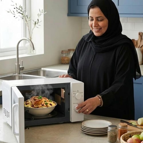 ميكروويف DENX DX4301 سعة 20 لتر بقوة 1150 واط مع 5...