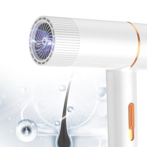 مجفف شعر إحترافي بقوة 800 واط و3 سرعات لتجفيف وتصف...