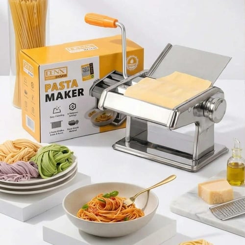 صانعة المعكرونة والنودلز DX3439 دينكس 2 في 1 ستانل...