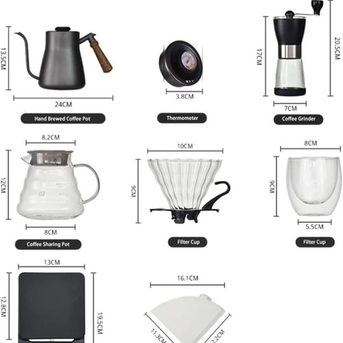 مجموعة تحضير القهوة المتكاملة