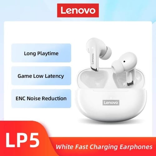سماعة Lenovo thinkplus livepods LP5 اللاسلكية بتقن...