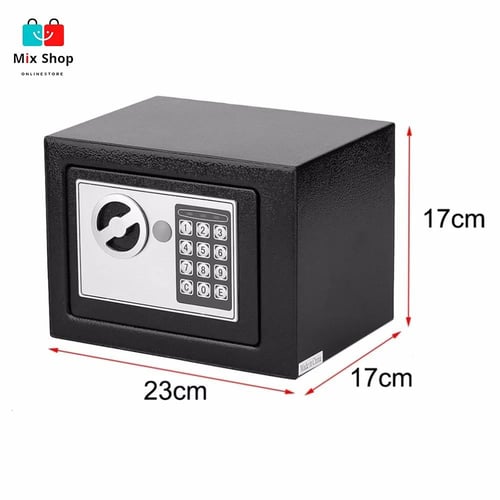 خزنة إلكترونية بقفل لوحة مفاتيح لحفظ النقود وتأمين...