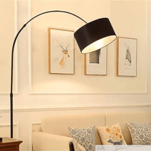 مصباح إضاءة أرضي مزود بـ 3 درجات حرارة للألوان مع...