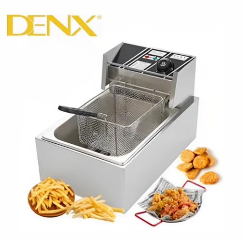 مقلاه زيت بسعة 6 لتر DX1796 من دينكس