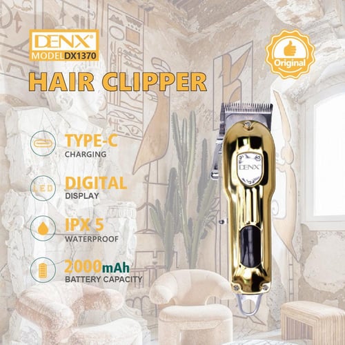 ماكينة حلاقة DENX DX1370 بشفرة كربونية وشحن Type-C...
