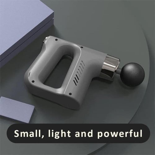 مسدس تدليك العضلات KH-740 بخمس سرعات و4 رؤوس لتخفي...
