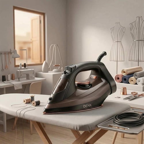 مكواة بخار DENX DX3012 لاسلكية 2200 واط قاعدة سيرا...