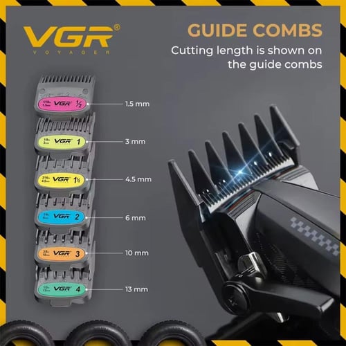 ماكينة حلاقة احترافية VGR V-270 بسرعة 9000RPM وبطا...