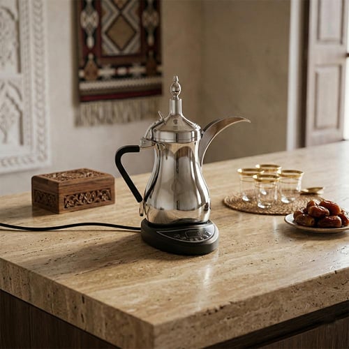 غلاية قهوة DX2046 بقوة 800 واط وسعة 1 لتر لتحضير م...