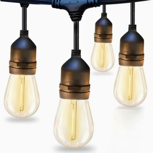 حبل إضاءة LED خارجي 20 متر مقاوم للملاء IP65 للحدا...