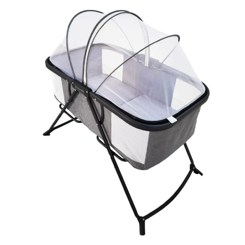 سرير سهل الطي مع هزاز وناموسية