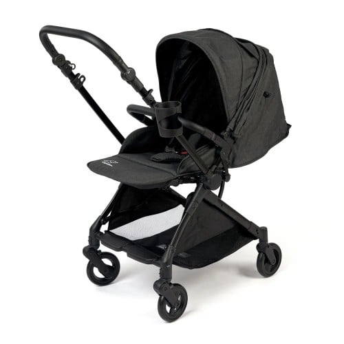 عربية اتجاهين قابلة للطي - أسود