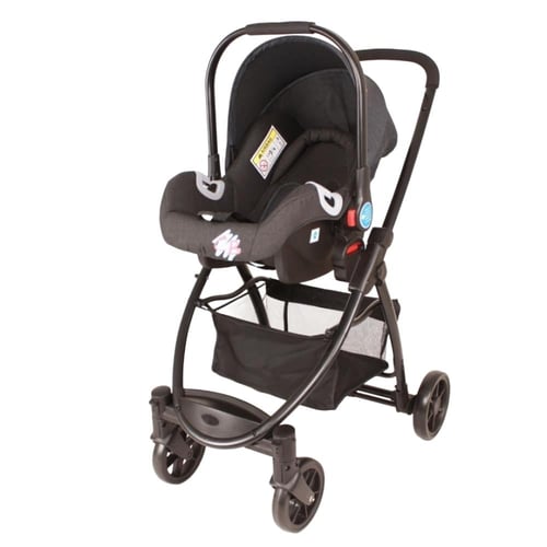 عربية اطفال عصريه + كرسي سيارة 3 في 1