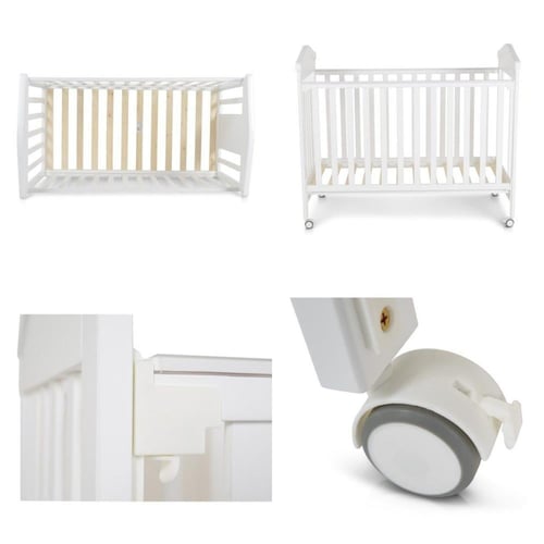 سرير خشب 60X120 بثلاثة ارتفاعات