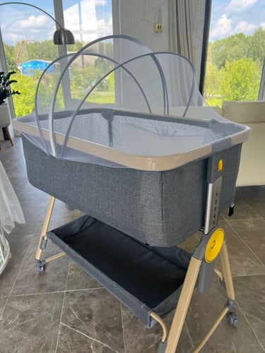 سرير اطفال نكست تومي هزاز مع ناموسية