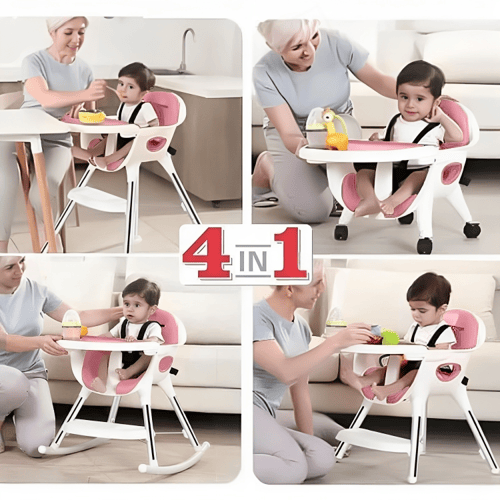كرسي طعام 4 في 1