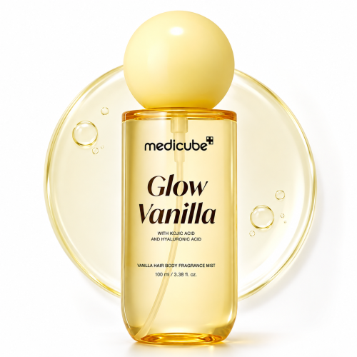 ميديكيوب معطر جلو فانيلا للشعر والجسم - 100 مل