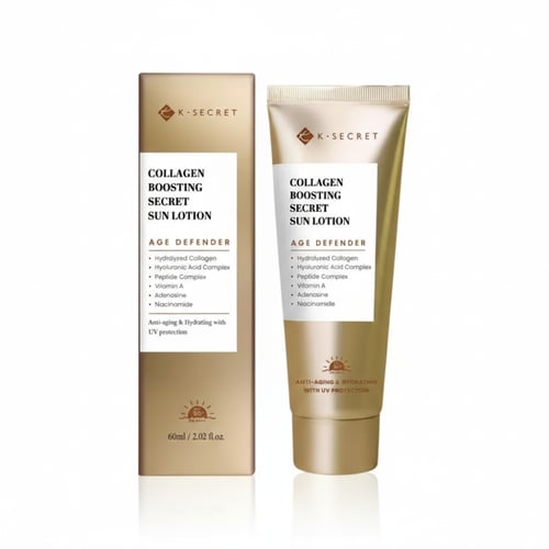 كي سيكريت واقي شمس كولاجين SPF50+ - 60 مل