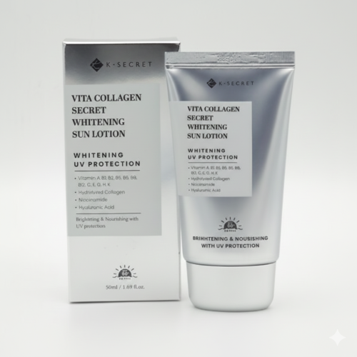 لوشن فيتا كولاجين للوقاية من الشمس من كيه سيكريت