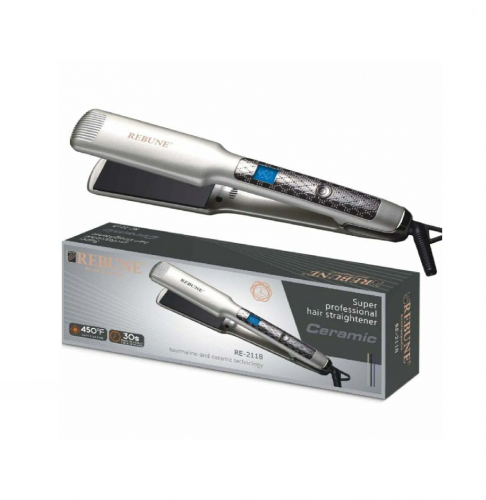 Rebune Ceramic Hair Straightener 50W - RE-2118