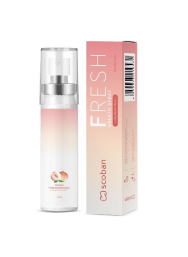 Scoban Peach Flavor Fresh Breath Spray – 20ml
