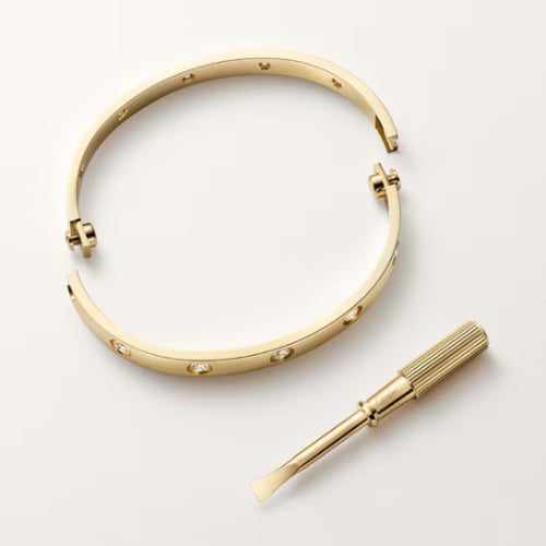 سوار LOVE، موديل كلاسيكي، 10 ماسات