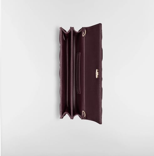 My Dior Mini Bag Plum Cannage Lambskin