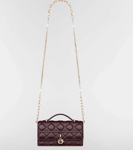My Dior Mini Bag Plum Cannage Lambskin