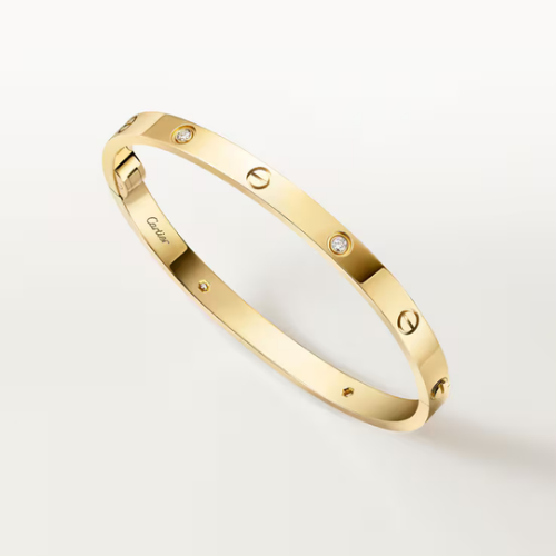 سوار LOVE، موديل الحجم المتوسّط، 10 ماسات