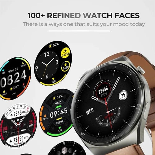 اوكي، ساعة 2 الترا الذكية ، سير مزدوج، بني واسود