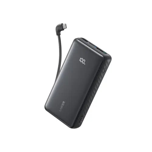 باور بانك انكر بسعة 20,000mAh بقوة 22.5 واط كيبل ت...