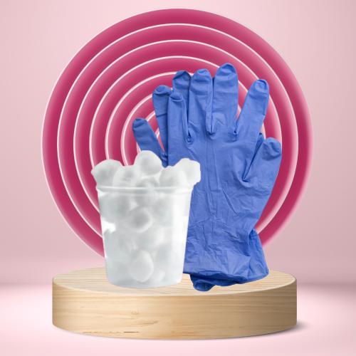 قطن وقفازات