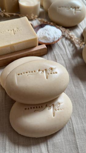 Rice milk soap