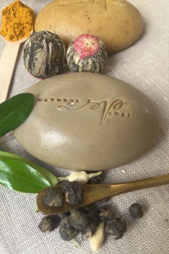 الشاي الاخضر والياسمين