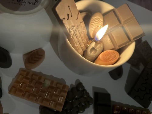 شمعة الشوكلاته