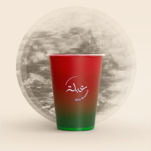 شدة أكواب حبحب 12 أونص - مع اغطية