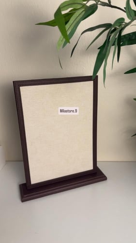 استاند قماش بإيطار جلد