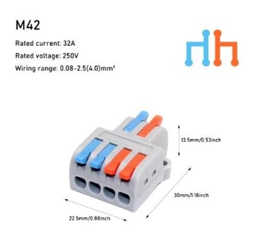 موصلات كهربائية 2X4 - 32A