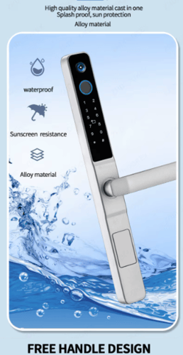 القفل الذكي كاميرة للابواب خارجي