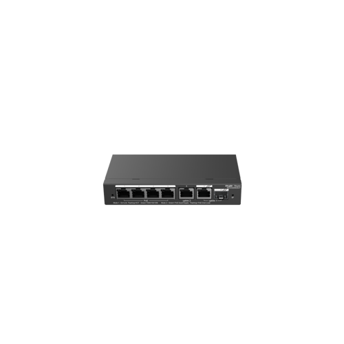 RG-ES206GS-P, 6-Port Gigabit Smart Cloud Managed P...