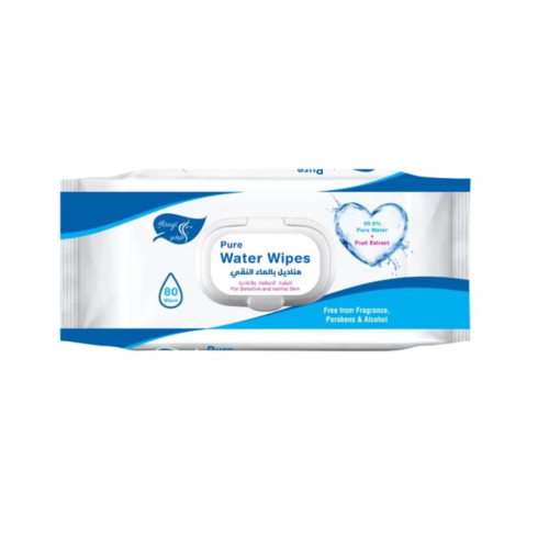 مناديل اطفال 80 منديل بالماء للبشره الحساسه والعاد...