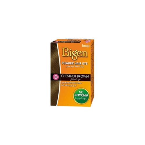 بودرة صبغة بيجين بني كستنائي