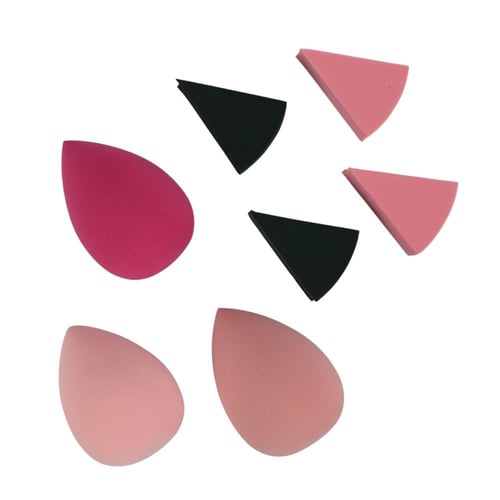 قطع اسفنج مكياج 7 قطعة مشكل